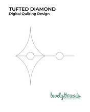 Load image into Gallery viewer, Tufted Diamond