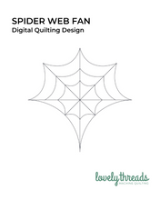 Load image into Gallery viewer, Spider Web Fan