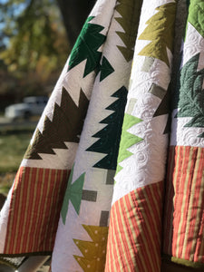 Evergreen quilt pattern by Molly Kohler