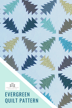 Load image into Gallery viewer, Evergreen Quilt Pattern PDF